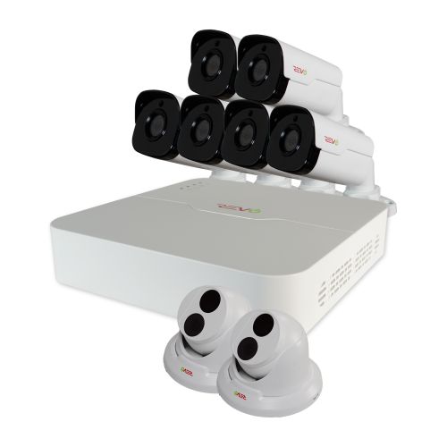 Ultra™ HD 8 Ch. NVR Security Surveillance System with 8 Security Cameras