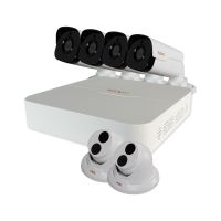 Ultra™ HD 8 Ch. NVR Security System with 6 HD Home Security Cameras